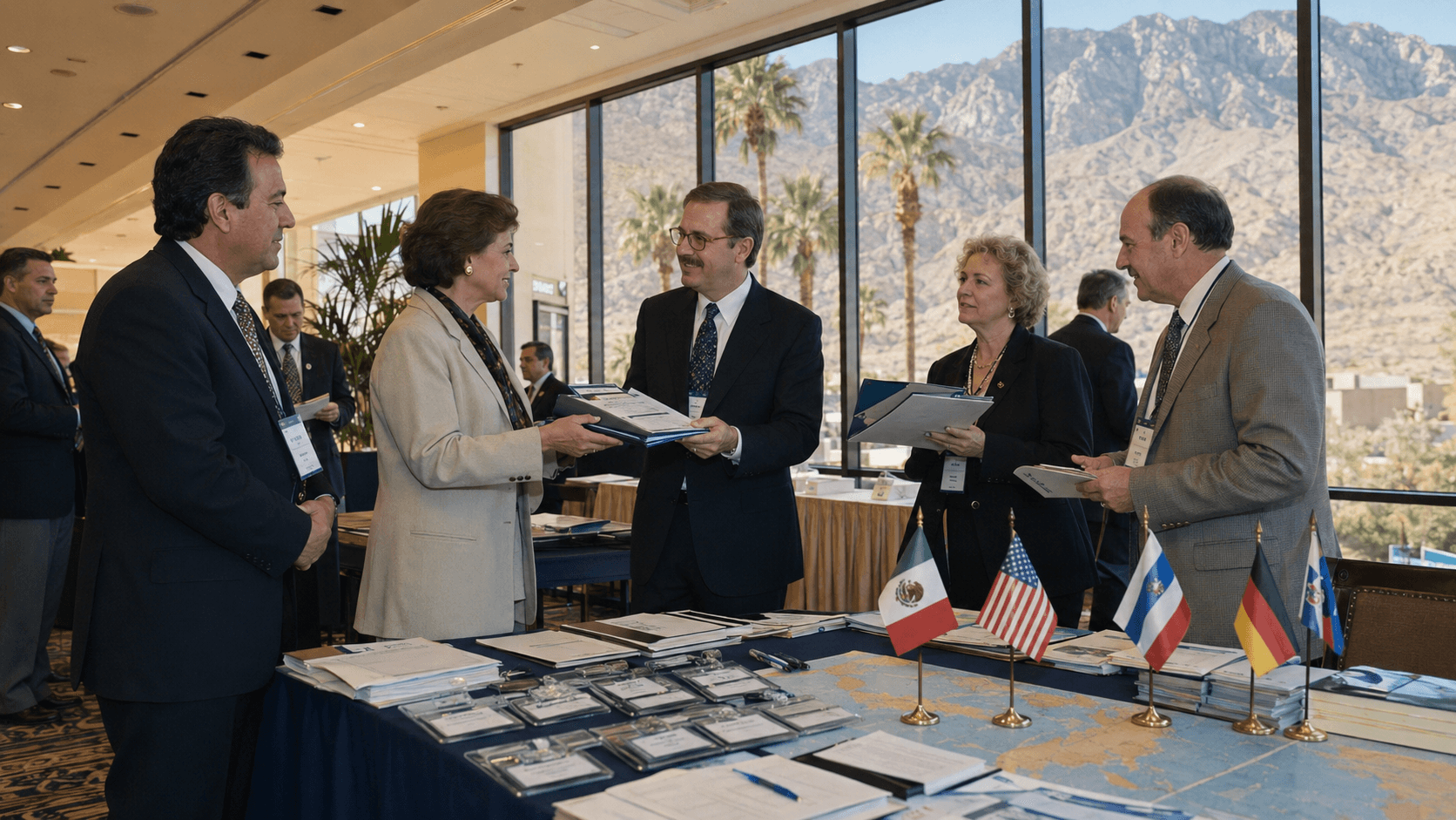 FEMPPA Participates in Meeting with IAOPA and AOPA in Palm Springs (1998)