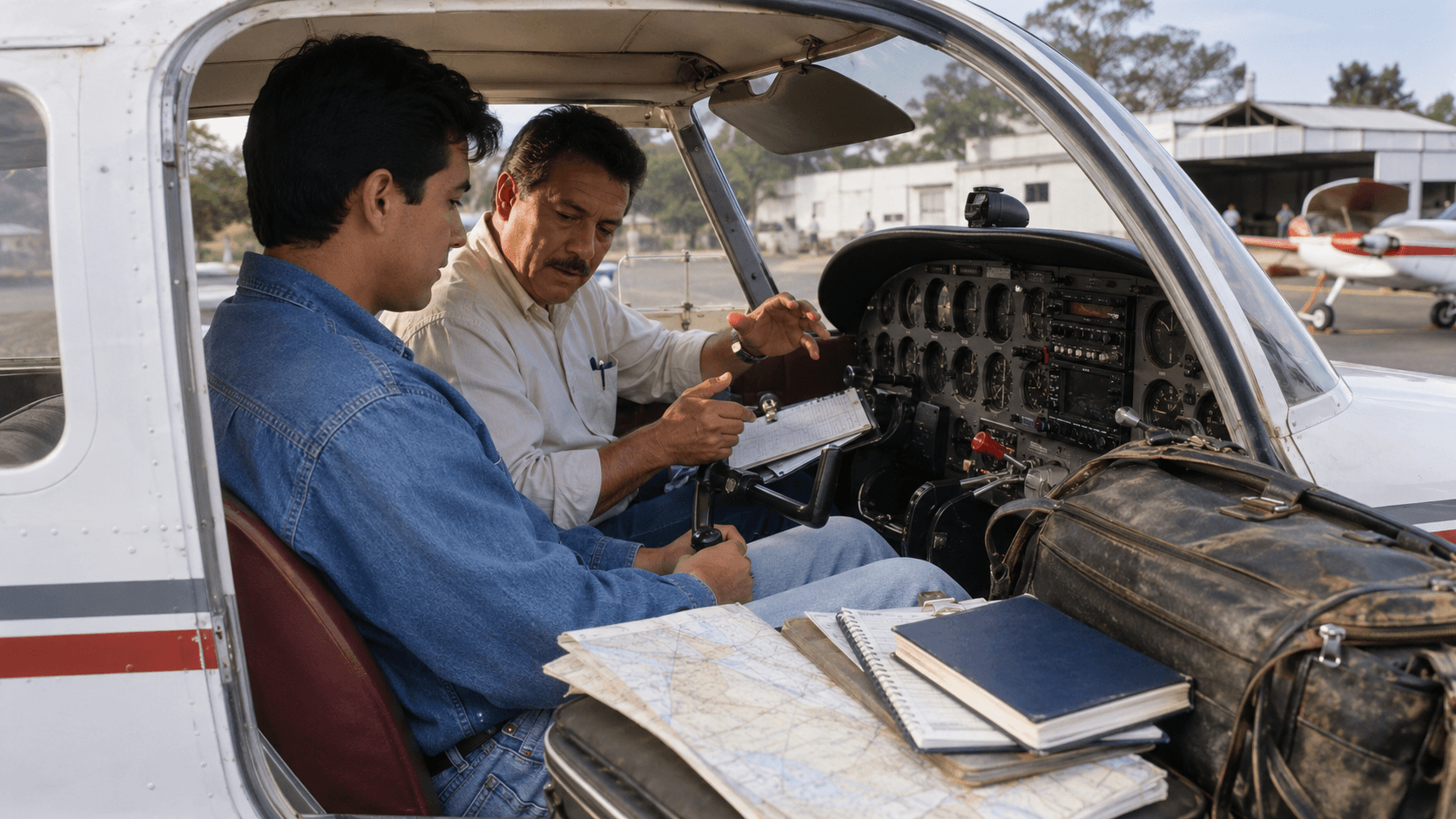 DGAC Responds to FEMPPA on Private Pilot Training (1998)