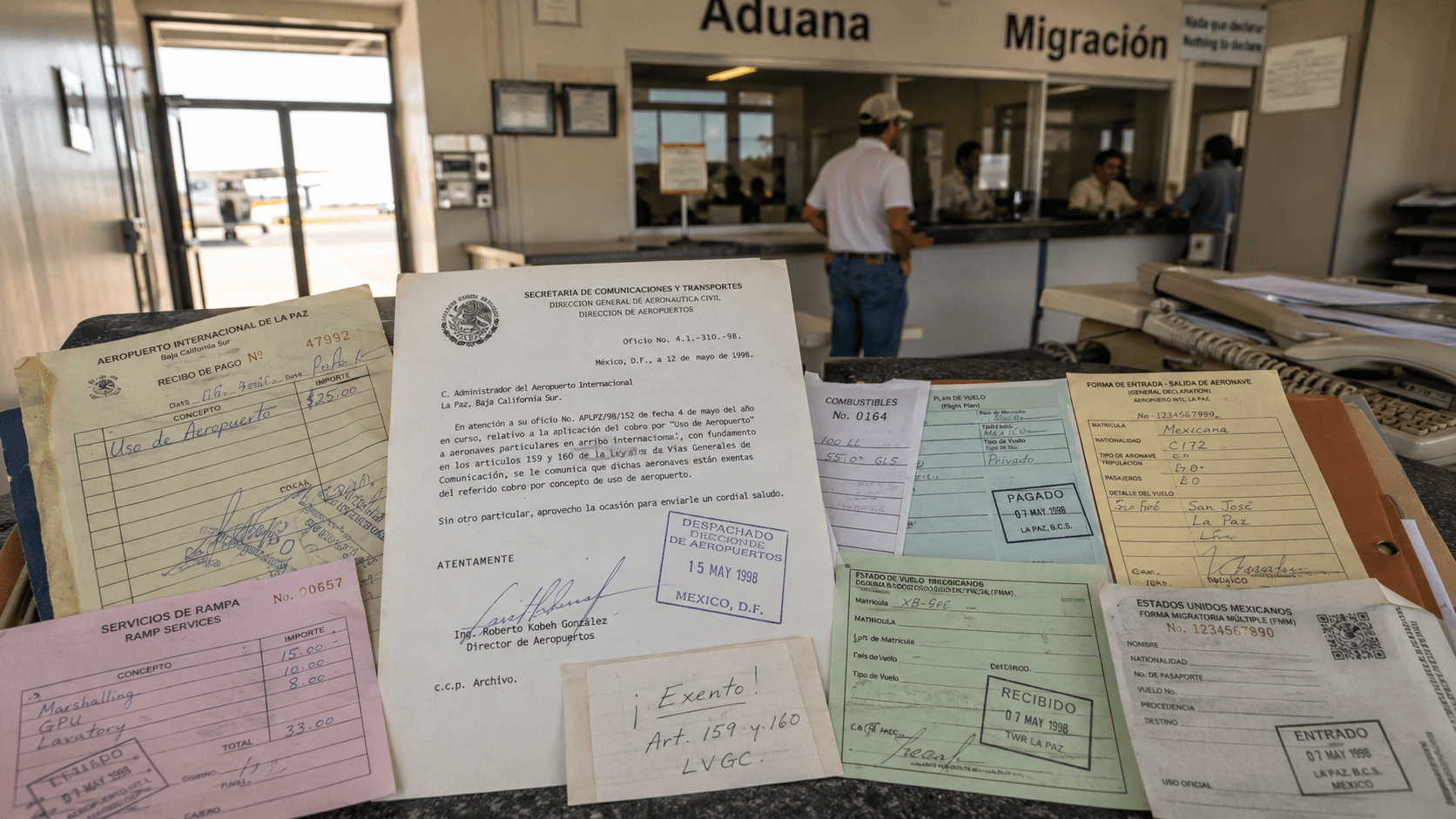 DGAC Responds Regarding ASA Charges to Private Aviation (1998)