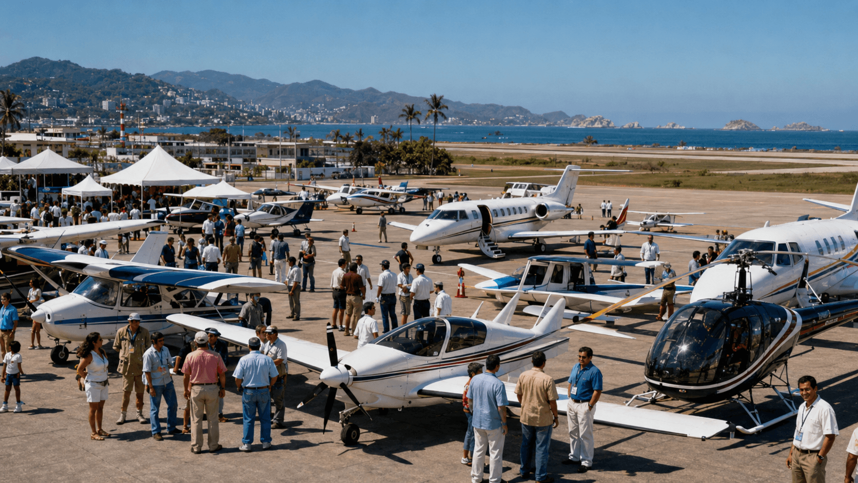 Anuncian AEROEXPO 99 en Acapulco